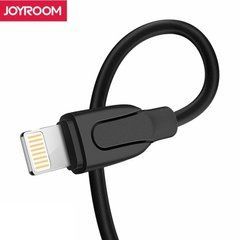 Кабель JoyRoom Lightning Round S-M355 1m 2A Black 11555 фото