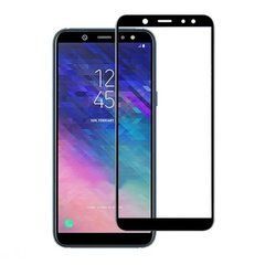 3D Защитное стекло для Samsung A750F Galaxy A7 (2018) черное 18335 фото
