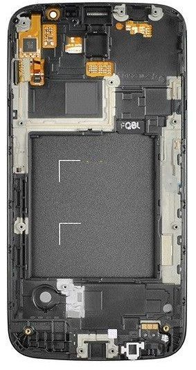 Дисплей для Samsung i9150 Galaxy Mega, i9152 Galaxy Mega с рамкой белый 02532 фото