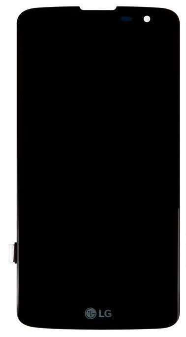 Дисплей для LG X210 K7 2016 3G, X210DS чорний 05058 фото