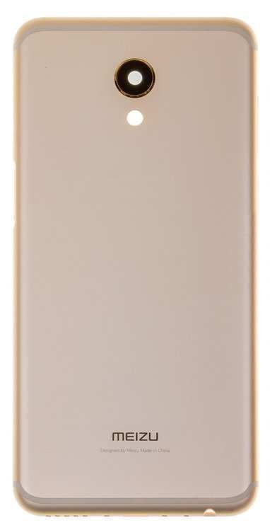 Задняя крышка для Meizu M6s (M712H, M712Q) золотистая 12812 фото