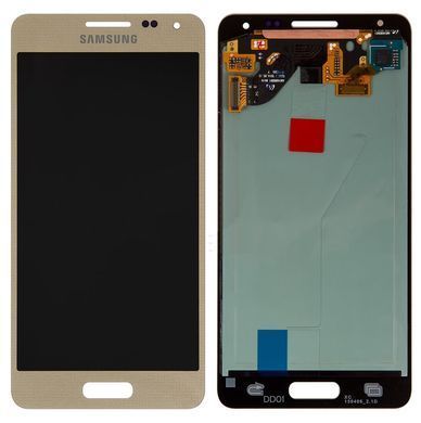 Дисплей для Samsung G850F Galaxy Alpha золотой (GH97-16386B) Оригинал 02674 фото