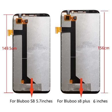Дисплей для Bluboo S8 Plus 6" синій 20739 фото