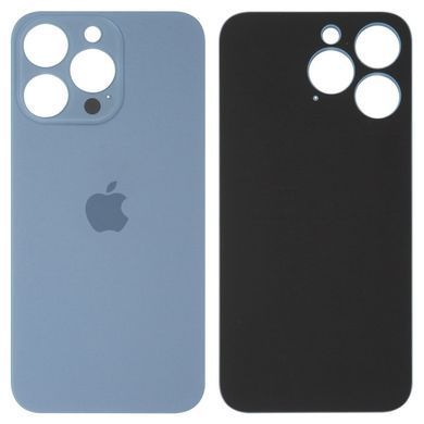 Задня кришка для Apple iPhone 13 Pro синя, з великими отворами для камери Оригінал Китай 32566 фото