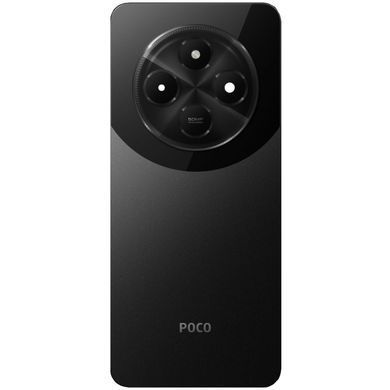 Задняя крышка для Xiaomi Poco C75 черная со стеклом камеры Оригинал Китай 32467 фото
