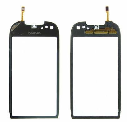 Сенсор (тачскрин) Nokia C7-00 черный 01624 фото