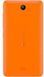 Задняя кришка для Microsoft (Nokia) Lumia 430 Dual Sim (RM-1099) оранжевая Оригинал Китай 07388 фото
