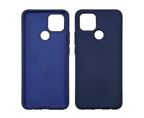 Чехол Full Nano Silicone Case для Oppo A15. A15s темно-синий 26121 фото