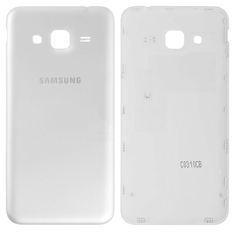 Задняя крышка для Samsung J320H Galaxy J3 (2016) белая 07681 фото
