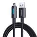 Кабель Baseus Lit Button-Control Fast Charging Type-A - Lightning (1m) 2.4A черный (P10379003121-00) 31760 фото 9