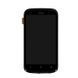 Дисплей HTC Desire V T328w чорний з рамкою чорний 06103 фото 2