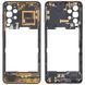 Рамка корпуса Samsung A326 Galaxy A32 5G черная, Awesome Black 33821 фото