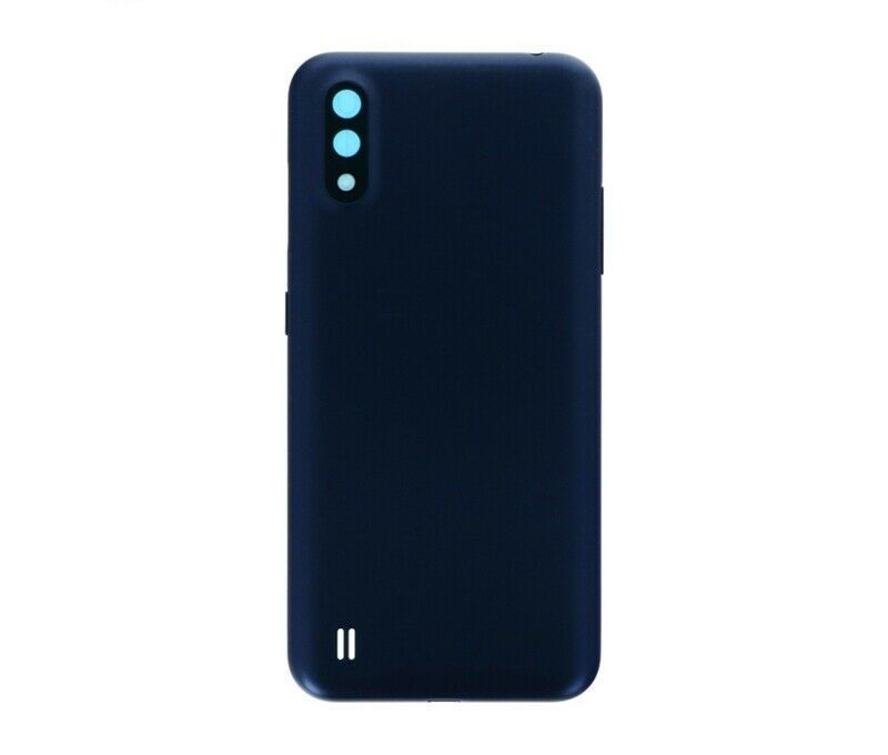 Задняя крышка для Samsung A015F Galaxy A01 синяя, Оригинал Китай, со стеклом камеры 17754 фото