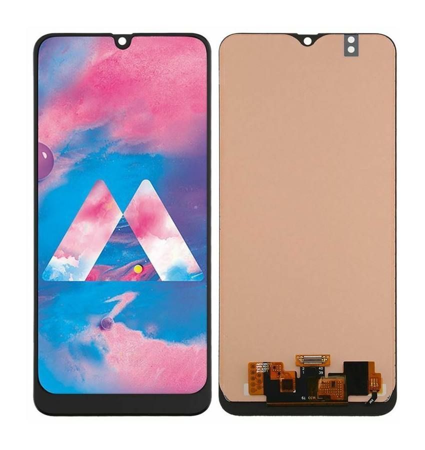 Дисплей для Samsung M215F Galaxy M21, M307F Galaxy M30s, M315F Galaxy M31 черный OLED 19111 фото