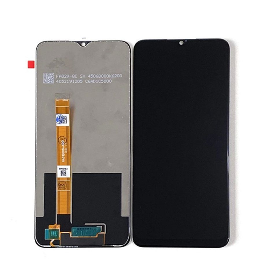 Дисплей для Oppo A15, A15s, Realme 7i (Global), Realme C11, C12, C15, Narzo 30A черный, версия p/n : FPC-HTF065H093-A0 26278 фото