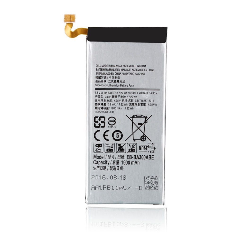 Аккумулятор Samsung EB-BA300ABE для A300 Galaxy A3 1900 mAh 05386 фото