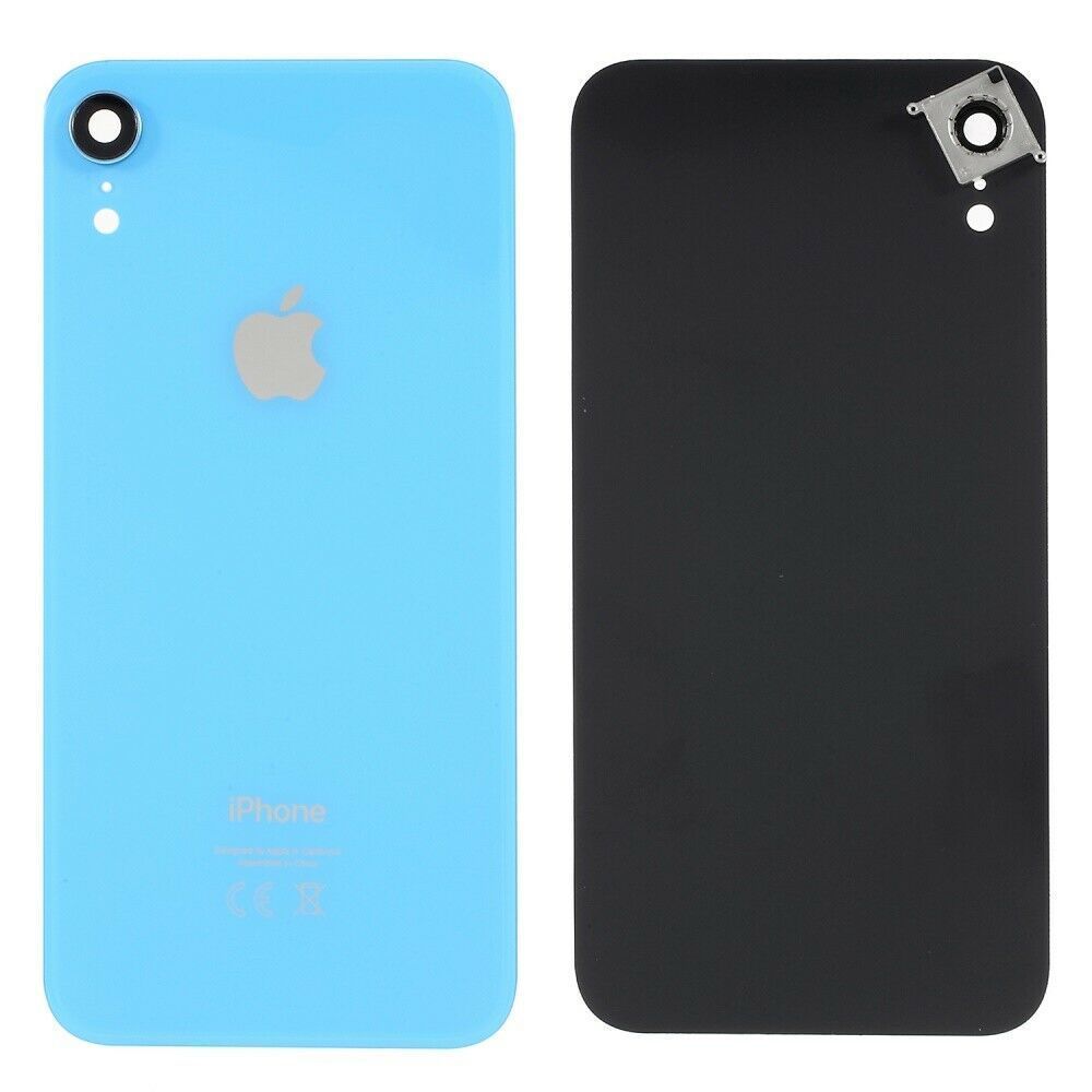 Задняя крышка для Apple iPhone XR синяя, Оригинал Китай, со стеклом камеры 17057 фото