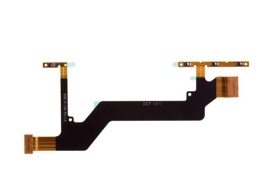 Шлейф для Sony G3112 Xperia XA1 Dual, G3116, G3121, G3125 с кнопкой включения, кнопками регулировки громкости, кнопкой камеры, виброзвонком 09397 фото