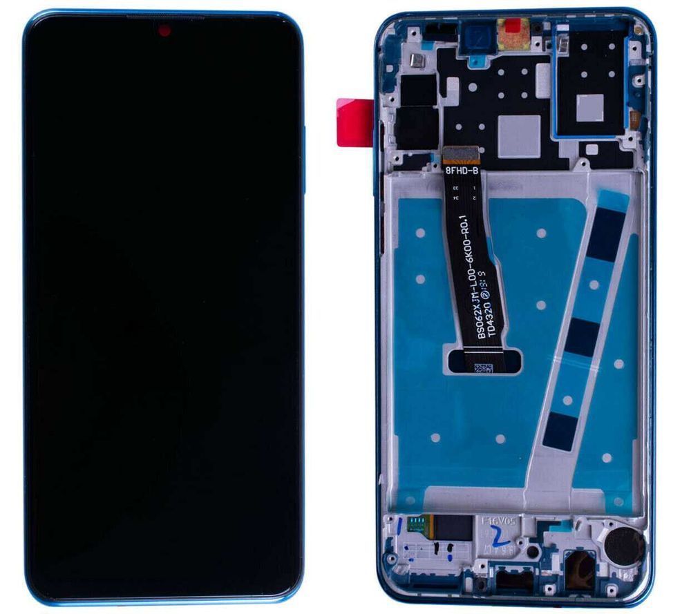 Дисплей для Huawei P30 Lite (MAR-L21), Nova 4e 48MP с рамкой синий Оригинал Китай 21005 фото