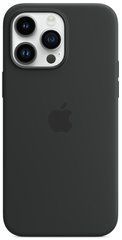 Чехол силиконовый Silicone Case для Apple iPhone 14 Pro Max Black 26656 фото