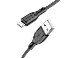 Кабель Borofone BX66 1m 5A microusb черный 25995 фото