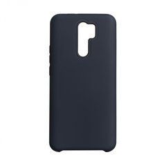 Чехол силиконовый Silicone Case для Xiaomi Redmi 9 Midnight Blue 18939 фото