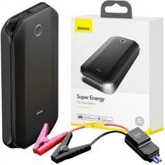 Автомобільний пусковий пристрій (пуско-зарядний) Baseus Super Energy Car Jump Starter 8000mAh (CRJS01-01) black 19689 фото
