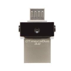 Флеш память Kingston USB 64Gb DT MicroDuo microUSB OTG USB 3.0 17298 фото