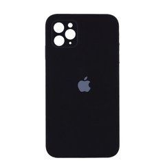 Чехол силиконовый Silicone Case для Apple iPhone 12 Pro square closed черный 27657 фото