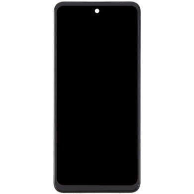 Дисплей для ZTE Blade A75 4G Z2359 с рамкой черный Оригинал Китай 33168 фото