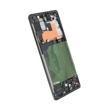 Дисплей для Samsung Galaxy S10 Lite G770 з рамкою чорний (GH82-21992A) Оригінал 28295 фото
