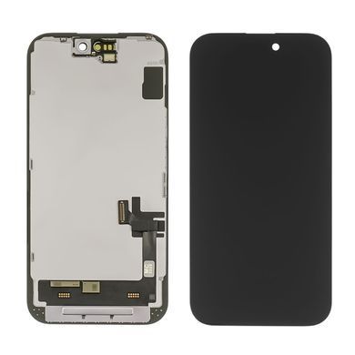 Дисплей для Apple iPhone 15 черный IPS ZY-IN CELL HD+ 33117 фото