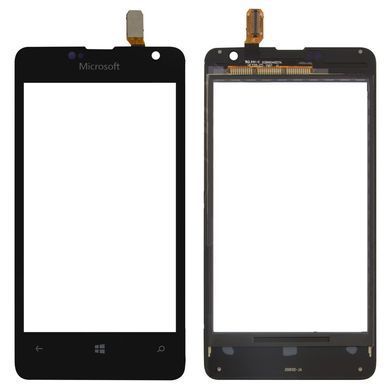 Сенсор (тачскрин) Microsoft (Nokia) Lumia 430 (RM-1099) черный 01519 фото