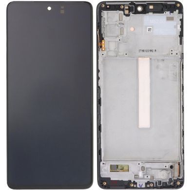 Дисплей для Samsung M346 Galaxy M34 5G з рамкою чорний, з вузькими рамками сенсора OLED Хайкопія 32669 фото