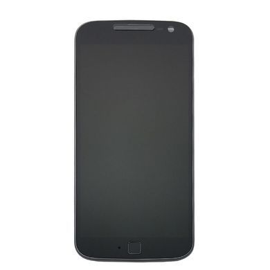 Дисплей для Motorola XT1640 Moto G4 Plus, XT1641, XT1642, XT1643, XT1644 с рамкой черный 14572 фото