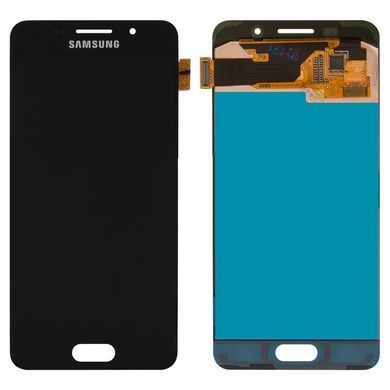 Дисплей для Samsung A310F, A310M, A310N, A310Y Galaxy A3 2016 черный TFT копия с регулировкой яркости 05396 фото