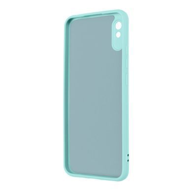 Чохол силіконовий Silicone Full Case для Xiaomi Redmi 9A азур 19391 фото