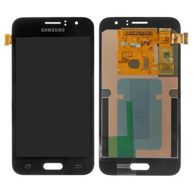 Дисплей для Samsung J120 Galaxy J1 (2016) чорний (GH97-18224C) Оригінал 07315 фото