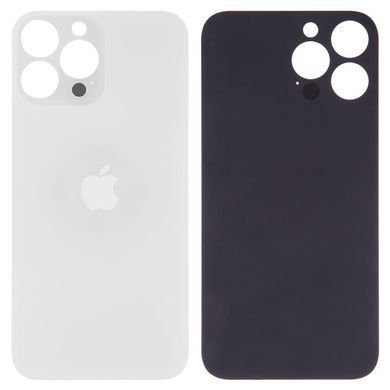 Задняя крышка для Apple iPhone 13 Pro Max белая, с большим отверстием под камеру Оригинал Китай 32570 фото