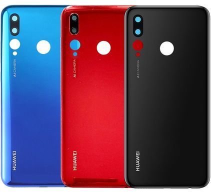 Задня кришка для Huawei P Smart Plus 2019 (POT-LX3, POT-L23) блакитна, Starlight Blue, Оригінал Китай 15849 фото