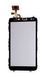 Сенсор (тачскрин) Nokia E7-00 и рамкой черный 01625 фото 2