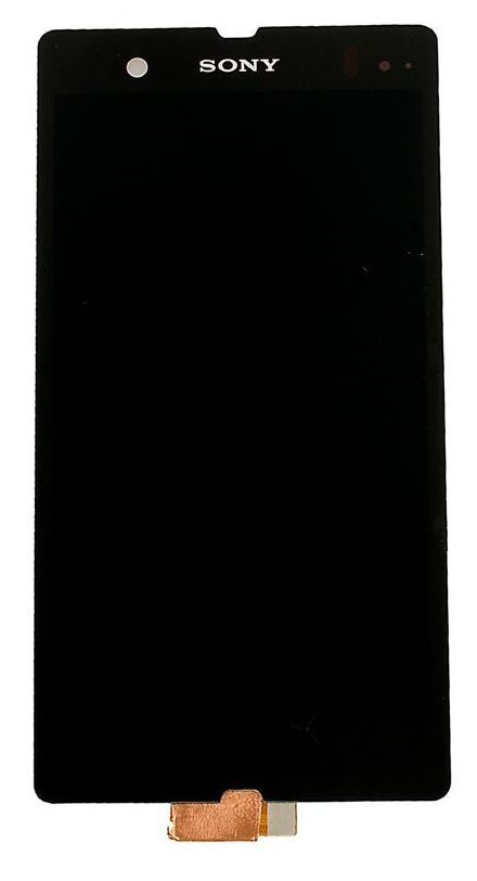 Дисплей Sony C6602, C6603, C6606 Xperia Z чорний 00932 фото