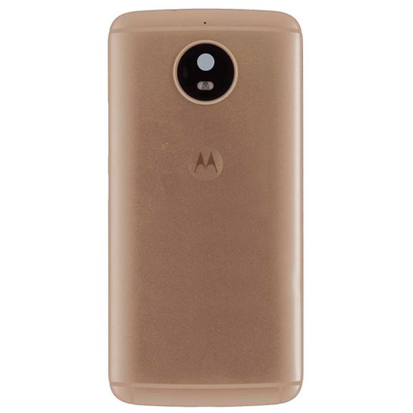 Задняя крышка для Motorola Moto G5S (XT1794, XT1792, TX1799-2) золотая со стеклом камеры Оригинал Китай 21135 фото