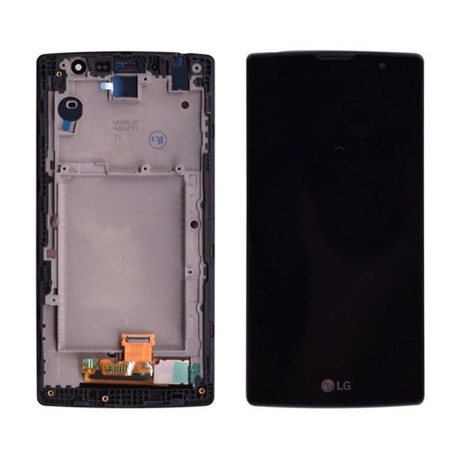 Дисплей для LG H500 Magna Y90, H502 Magna Y90 с рамкой черный 08113 фото