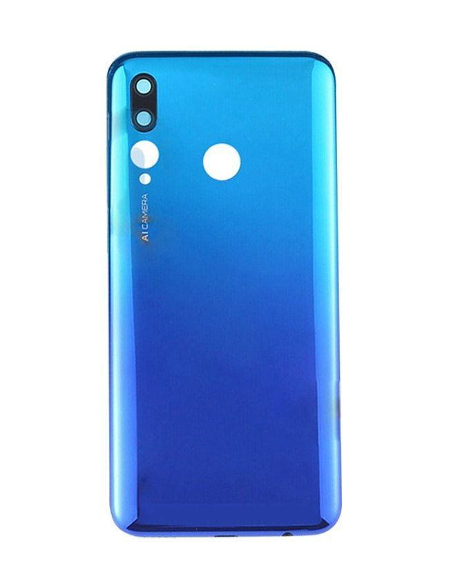 Задняя крышка для Huawei P Smart Plus 2019 (POT-LX3, POT-L23) голубая, Starlight Blue, Оригинал Китай 15849 фото