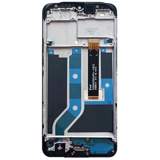 Дисплей для Oppo A12, A12s с рамкой черный 26397 фото