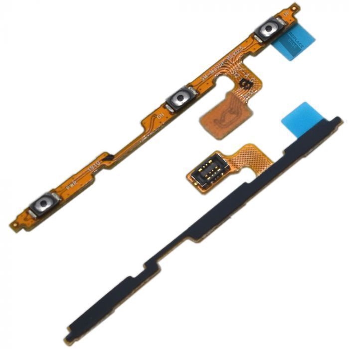 Шлейф для Samsung A105 Galaxy A10 2019, A202, M105F Galaxy M10, M205F, M305F з кнопками ввімкнення та регулювання гучності 14085 фото