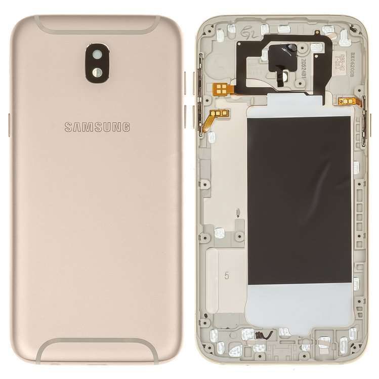 Задняя крышка для Samsung J530F Galaxy J5 (2017) золотистая Оригинал Китай 09815 фото
