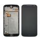 Дисплей для Motorola XT1640 Moto G4 Plus, XT1641, XT1642, XT1643, XT1644 с рамкой черный 14572 фото