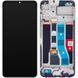 Дисплей для Realme C51 RMX3830, Realme Note 50 с рамкой черный 29821 фото